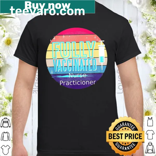 Text design 'Fully Vaccinated Nutritionist' on t-shirt