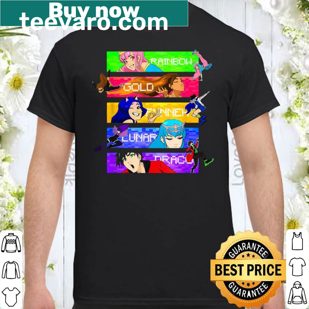 Funny gaming shirt with customizable name for kids