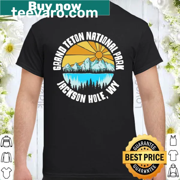 Vintage shirt featuring Grand Teton National Park design