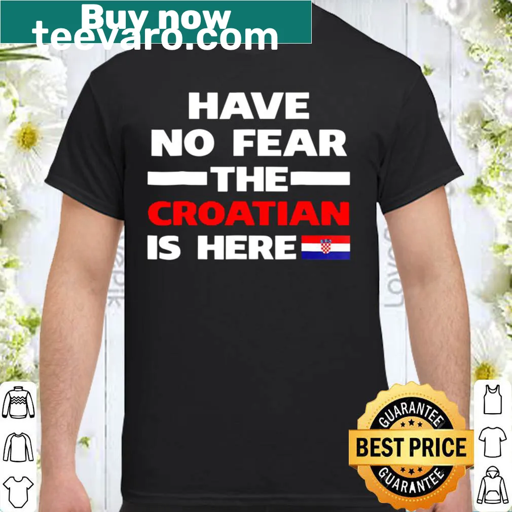 Funny Croatian flag T-shirt with humorous text