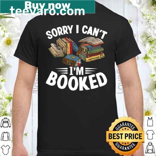 Funny book lover shirt with sarcastic text