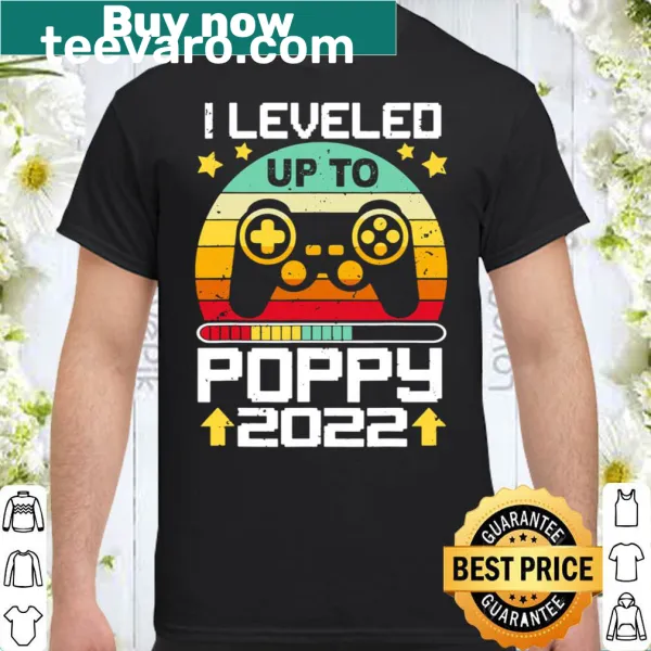 Vintage gamer shirt celebrating leveling up
