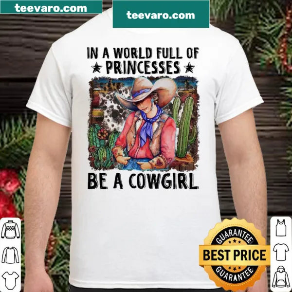 Empowering shirt with a cowgirl-themed saying