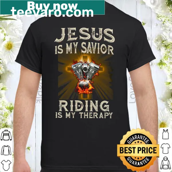 Faith-based motorcycle shirt for dads with inspirational text