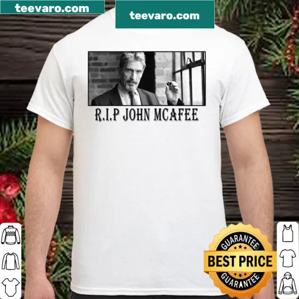 Tribute shirt for John Mcafee with simple design