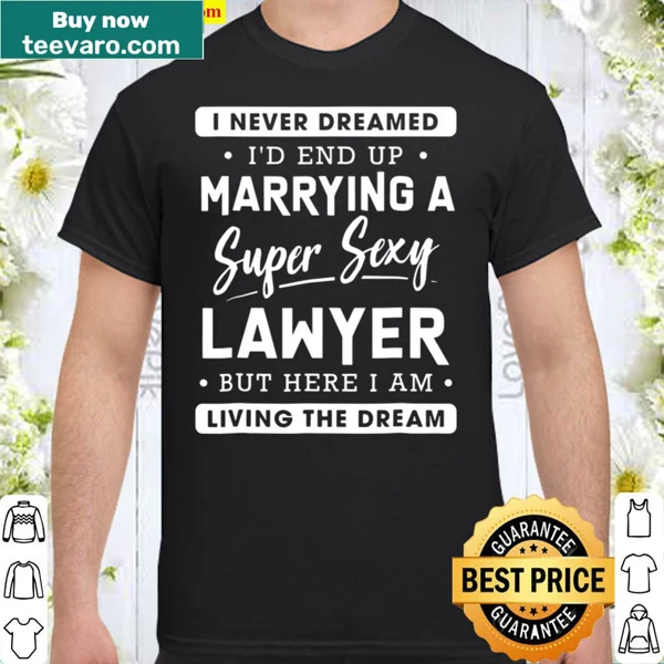 Funny couple shirt for lawyer wives and husbands