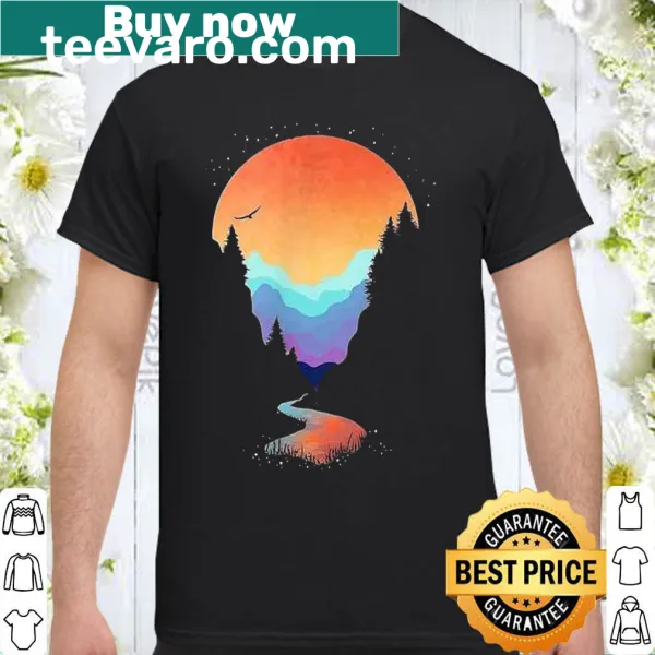Whimsical shirt inspired by a magical wonderland