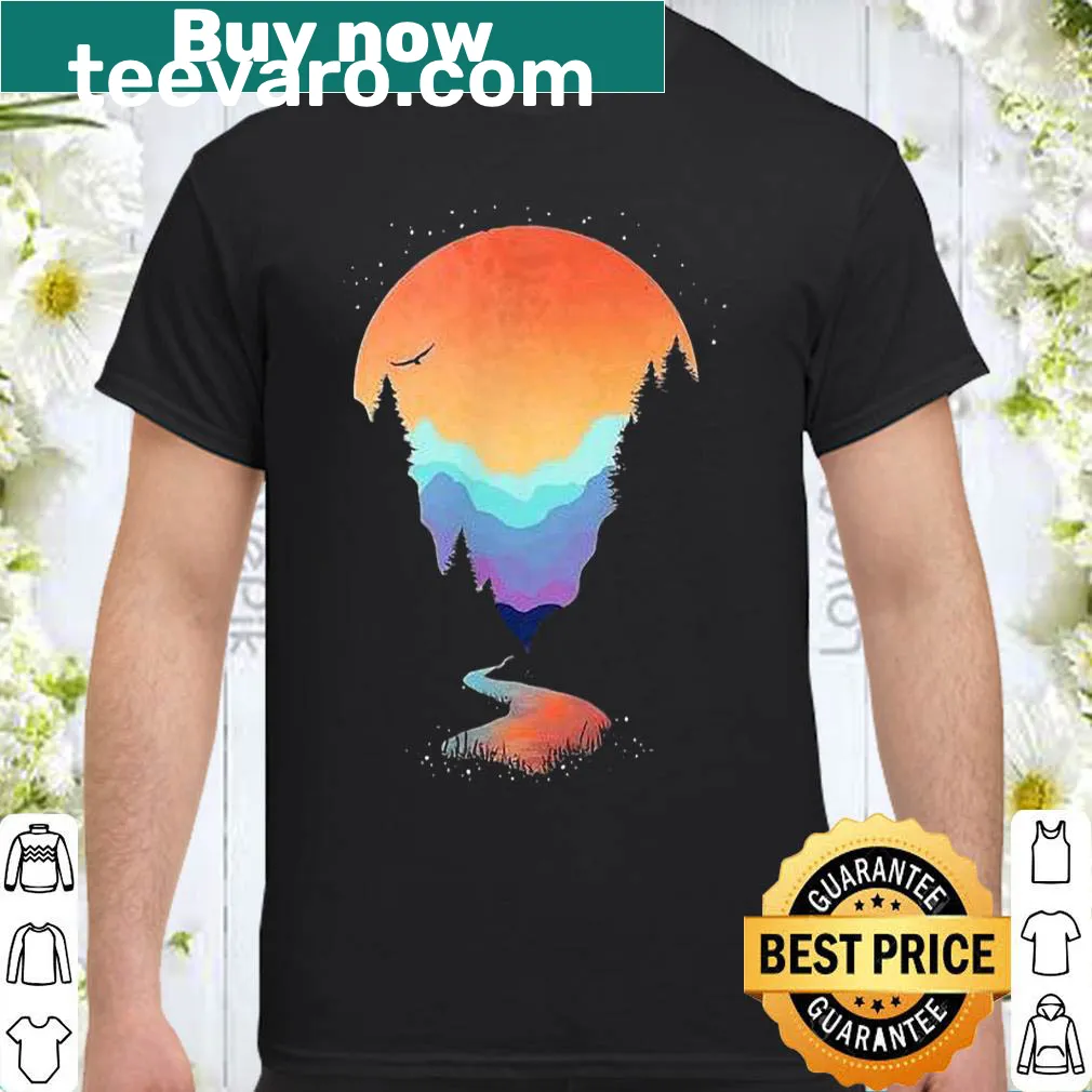 Whimsical shirt inspired by a magical wonderland