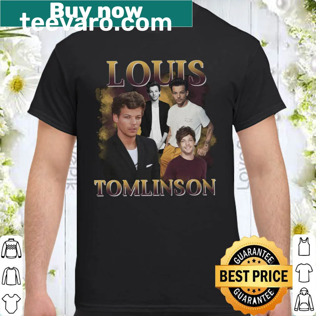 Official Louis Tomlinson fan T-shirt with bold typography