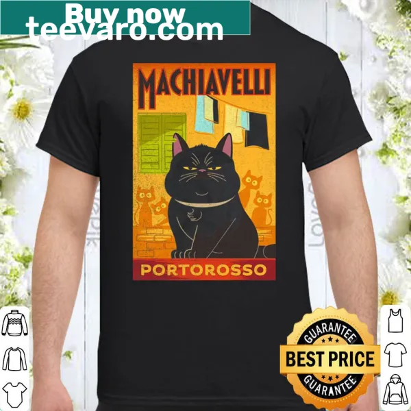 Illustrative shirt inspired by Luca Machiavelli and Portorosso
