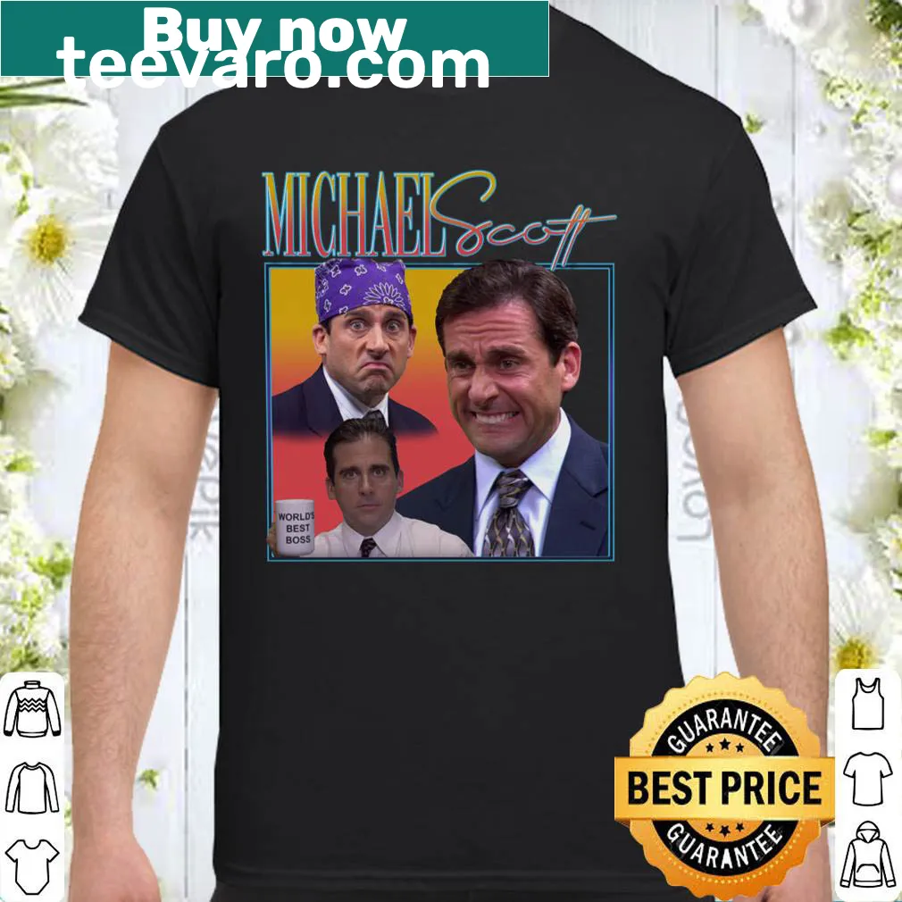 Homage shirt featuring a quote or design inspired by Michael Scott from The Office