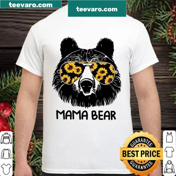 Mama Bear shirt featuring a bear graphic and nurturing message