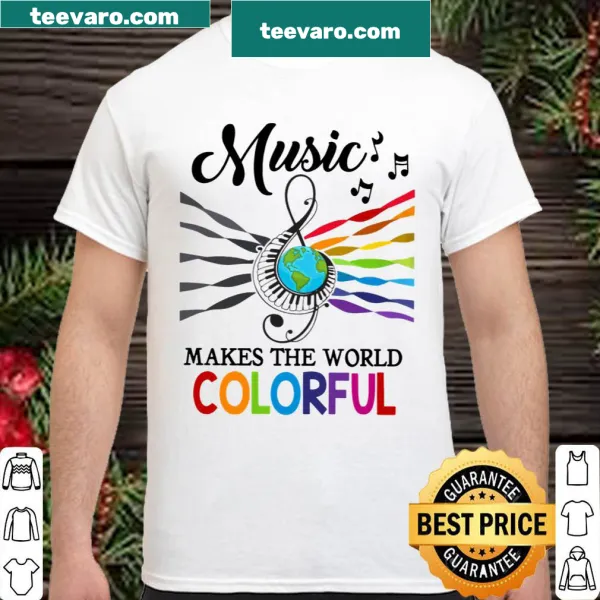 Inspirational T-shirt with music-themed text