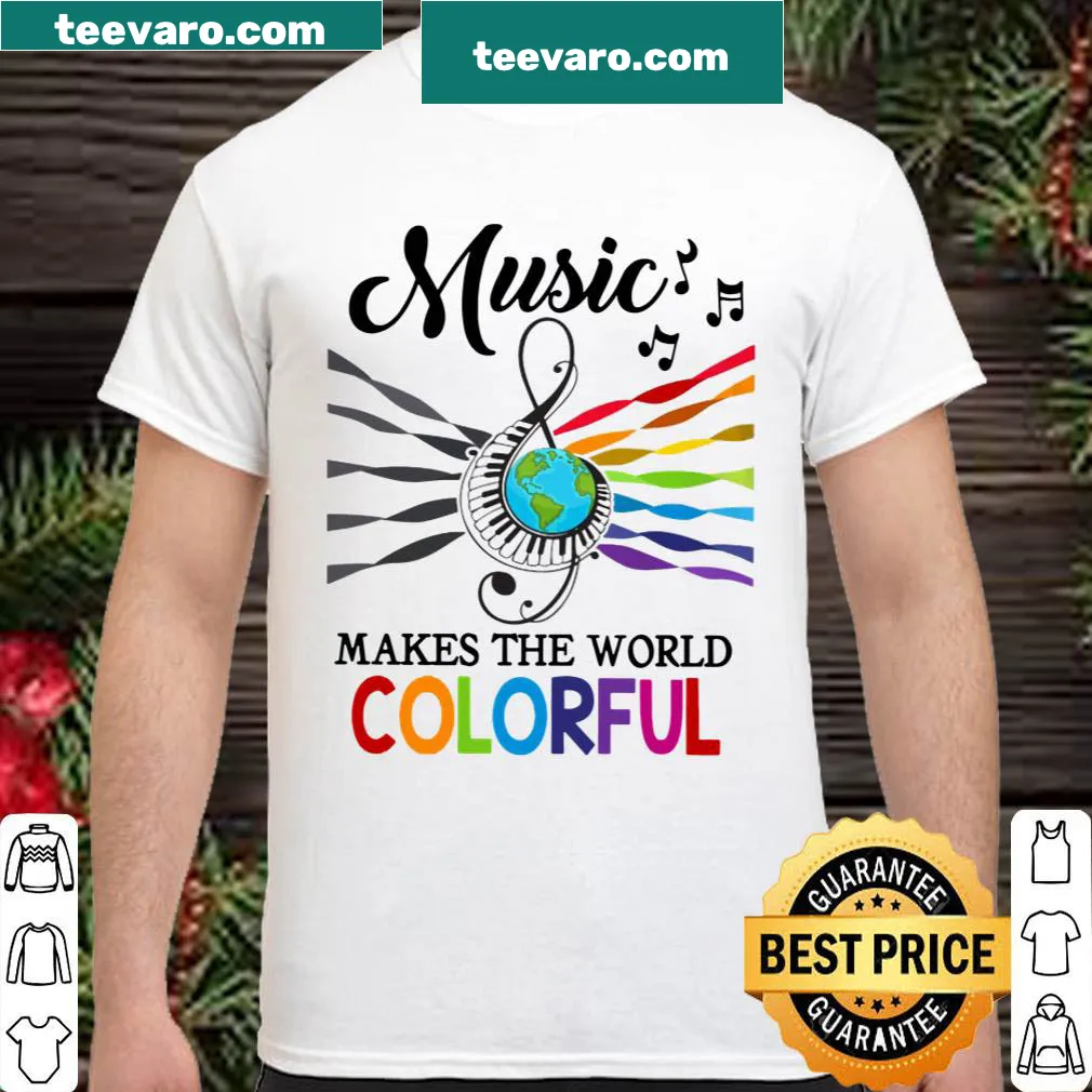 Inspirational T-shirt with music-themed text