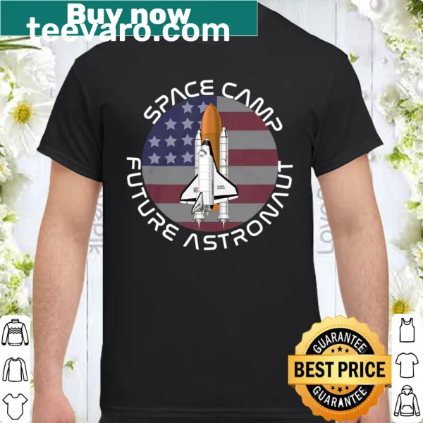 Inspiring shirt for kids with text promoting future astronauts and space dreams