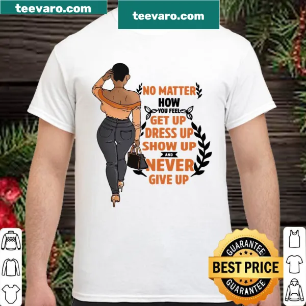 Motivational graphic t-shirt with inspiring phrase