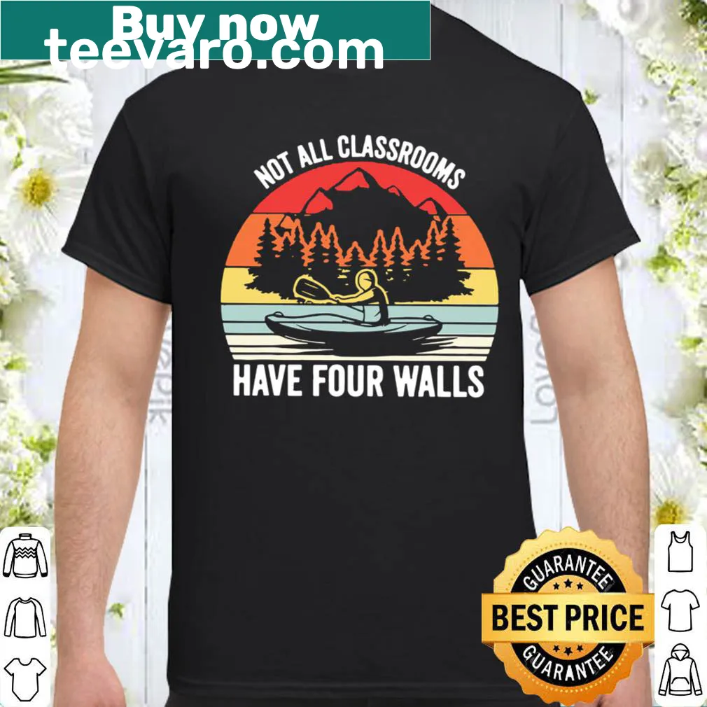 Inspirational shirt about learning beyond classrooms