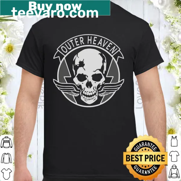 Outer Heaven themed graphic t-shirt inspired by Metal Gear Solid