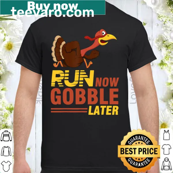 Thanksgiving turkey trot shirt with a fun running slogan