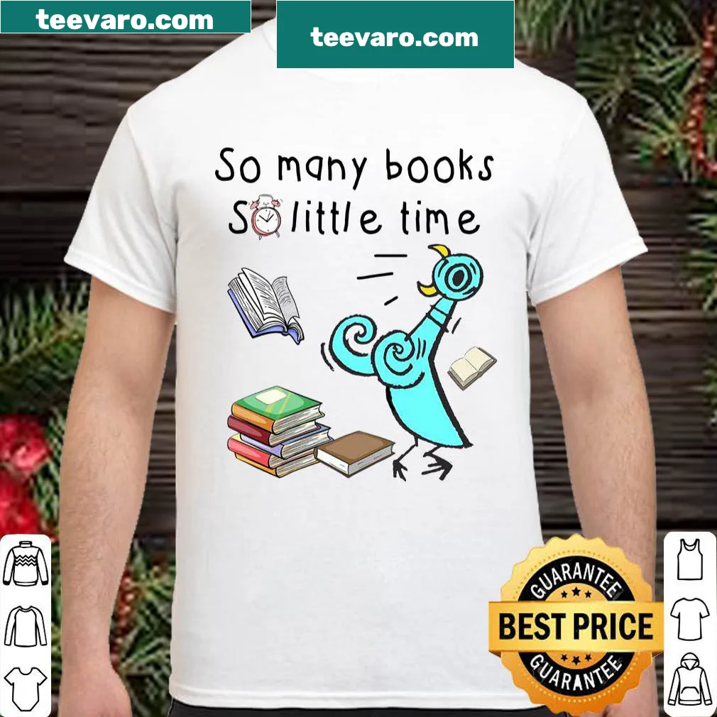 Typographic shirt expressing love for books and reading