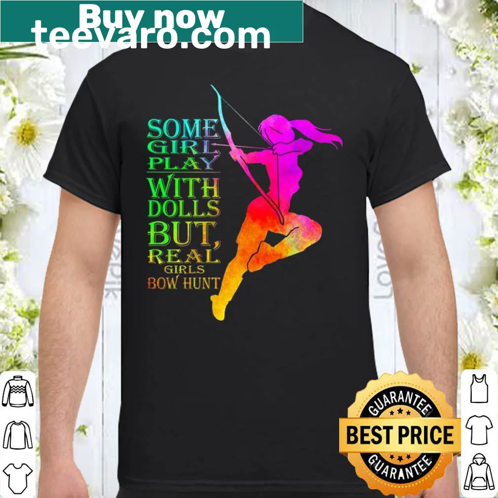 Playful shirt promoting female hunting with whimsical text