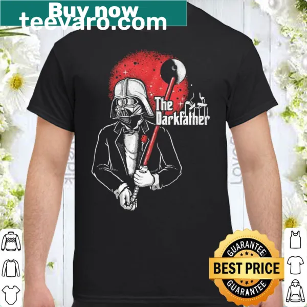 Darth Vader and Death Star graphic design shirt