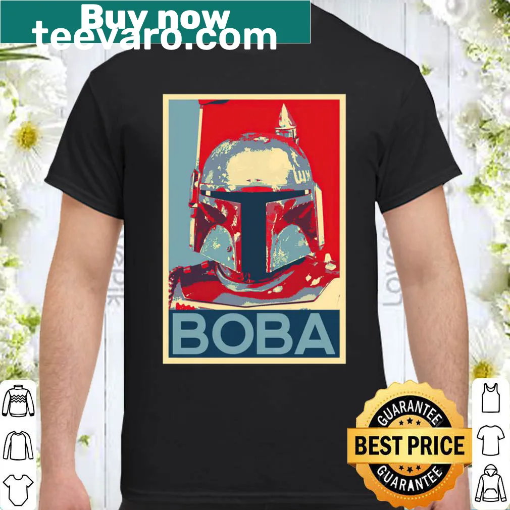 Silhouette of the Mandalorian with Boba Fett on Tatooine
