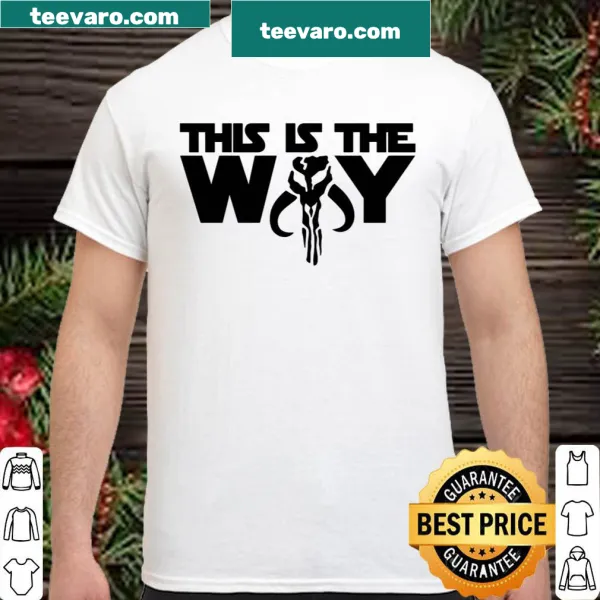 Shirt featuring 'This Is The Way' text from Mandalorian