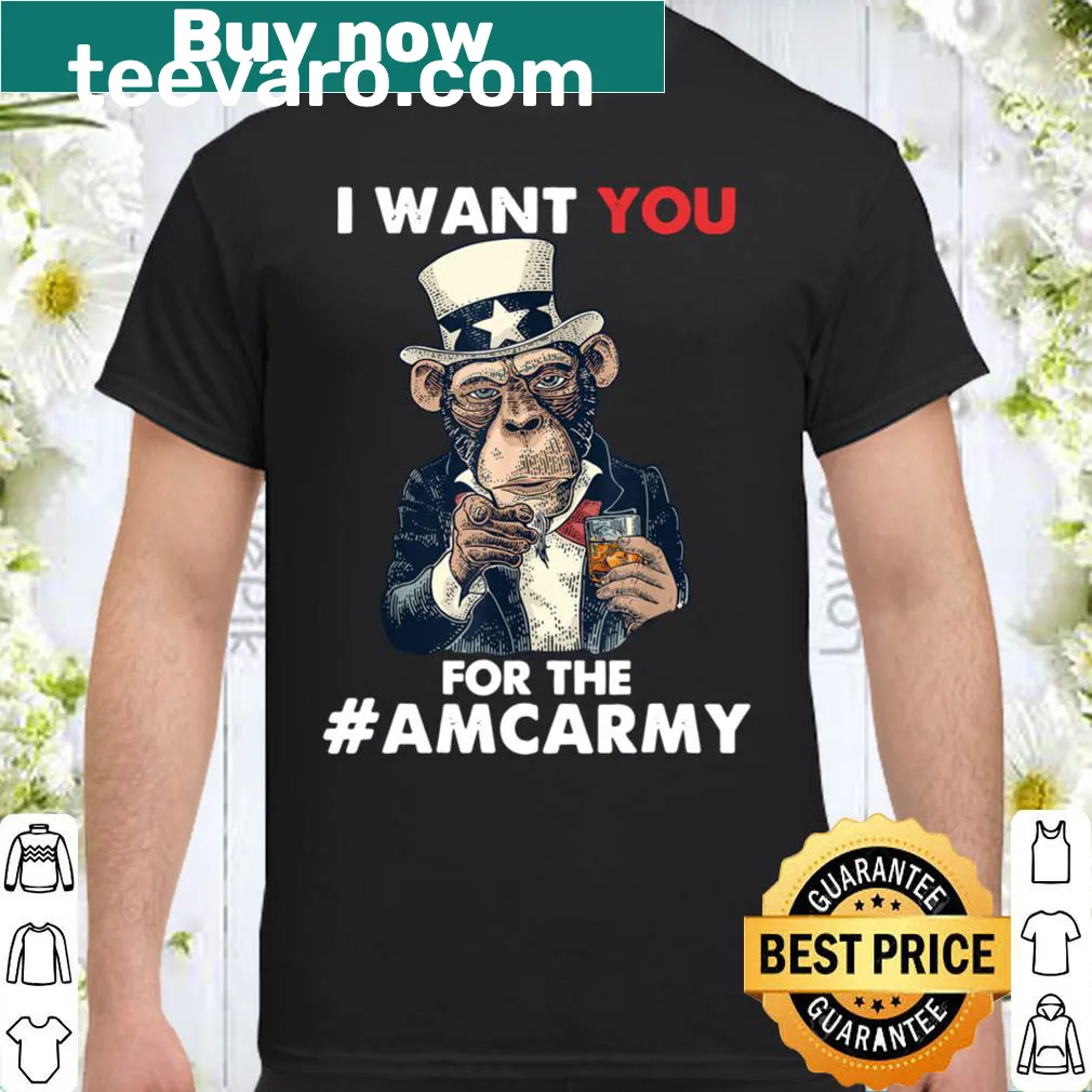 Supportive T-shirt with 'Together Strong' message for the AMC Army