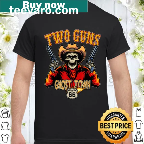 Illustrated Two Guns Arizona ghost town Route 66 shirt