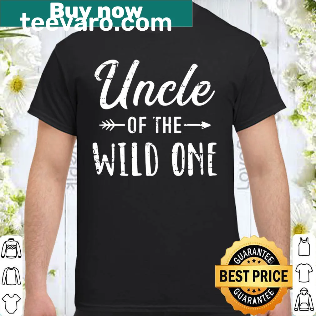 Uncle t-shirt featuring wild one daughter design