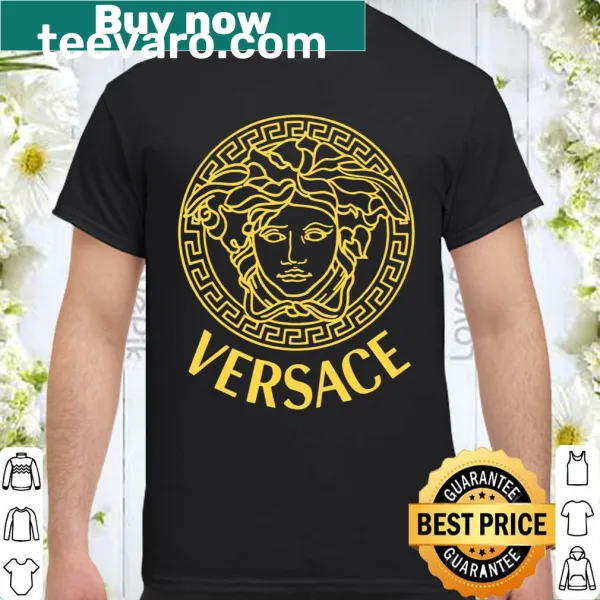 Bold typography featuring 'Versaces' in a stylish design
