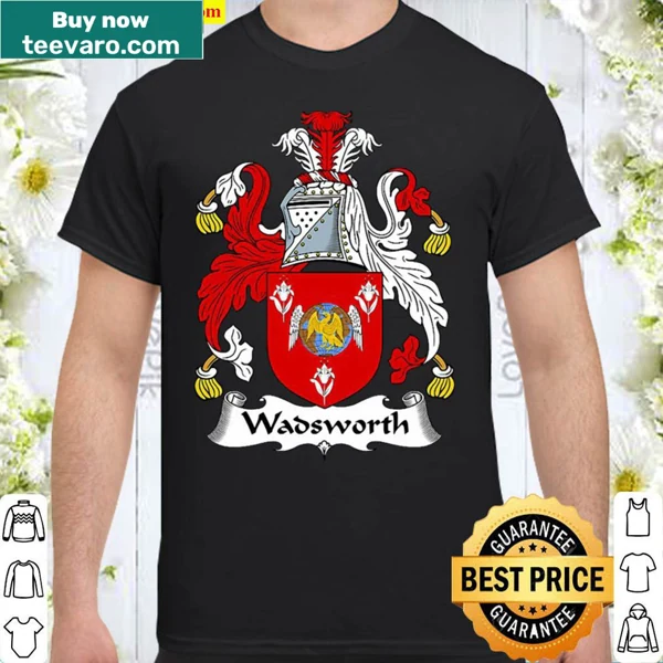 Wadsworth coat of arms family crest shirt