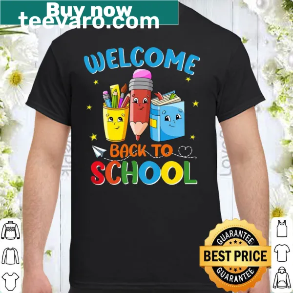 Back-to-school shirt with welcoming message