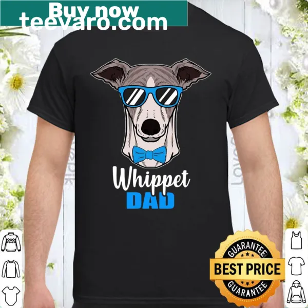 Whippet dog owner t-shirt with proud illustration
