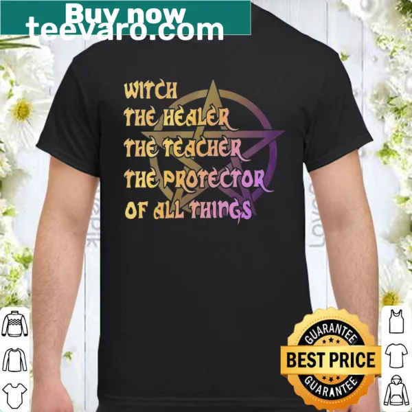 Empowering T-shirt showcasing a witch's roles with an inspiring design