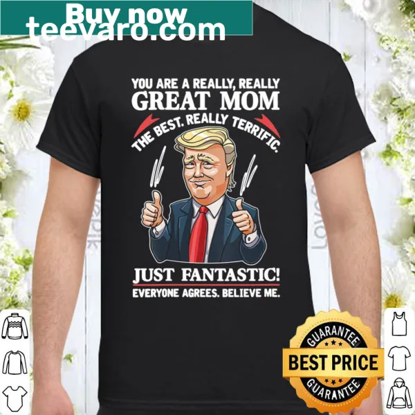 Heartfelt shirt for moms with supportive message
