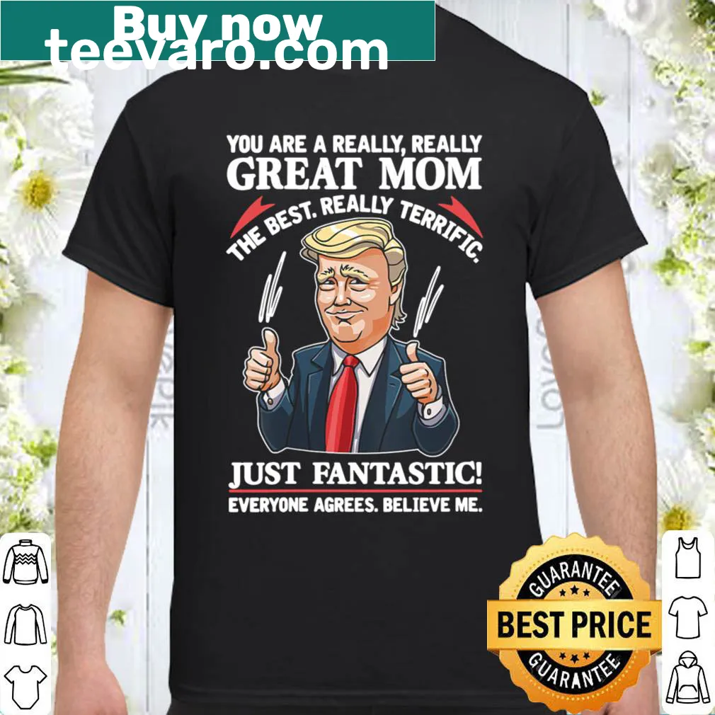 Heartfelt shirt for moms with supportive message