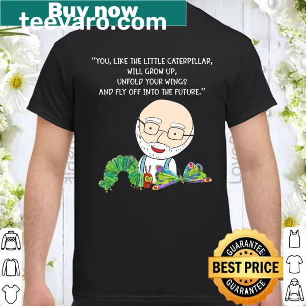 Inspirational typography shirt about growth and transformation