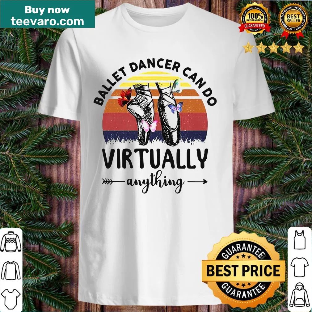 Vintage t-shirt featuring a ballet dancer with empowering text about versatility