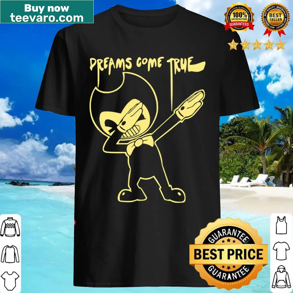 Playful graphic with the phrase Bendy Dab Dreams Come True