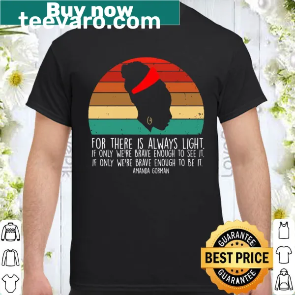 Inspirational t-shirt featuring a poetic tribute to Kamala Harris