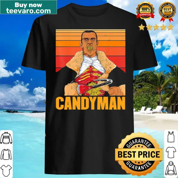 Vintage Candyman Halloween costume t-shirt for men and women.