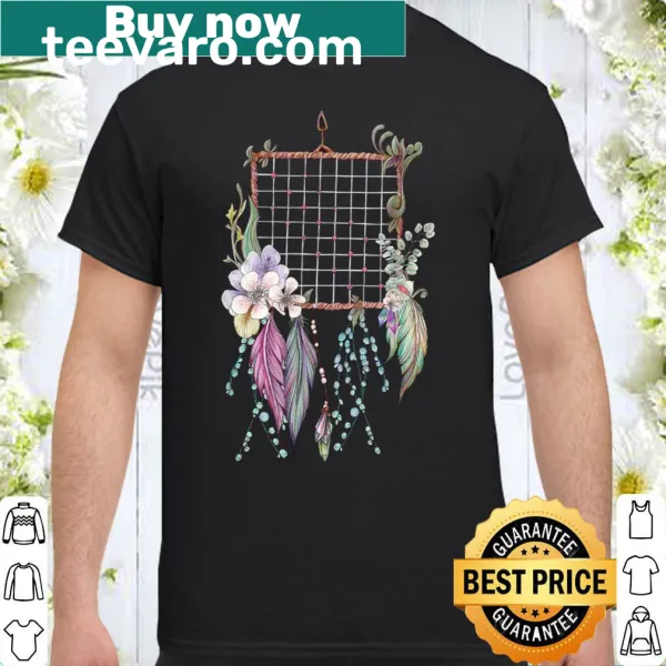 Shirt with indigenous dreamcatcher illustration