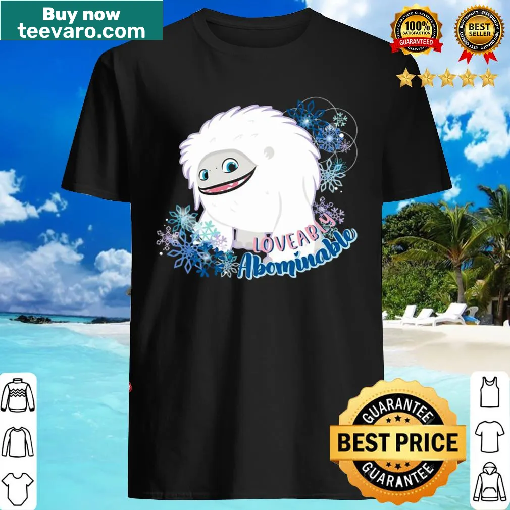 Cute shirt featuring the lovable character from the Abominable movie