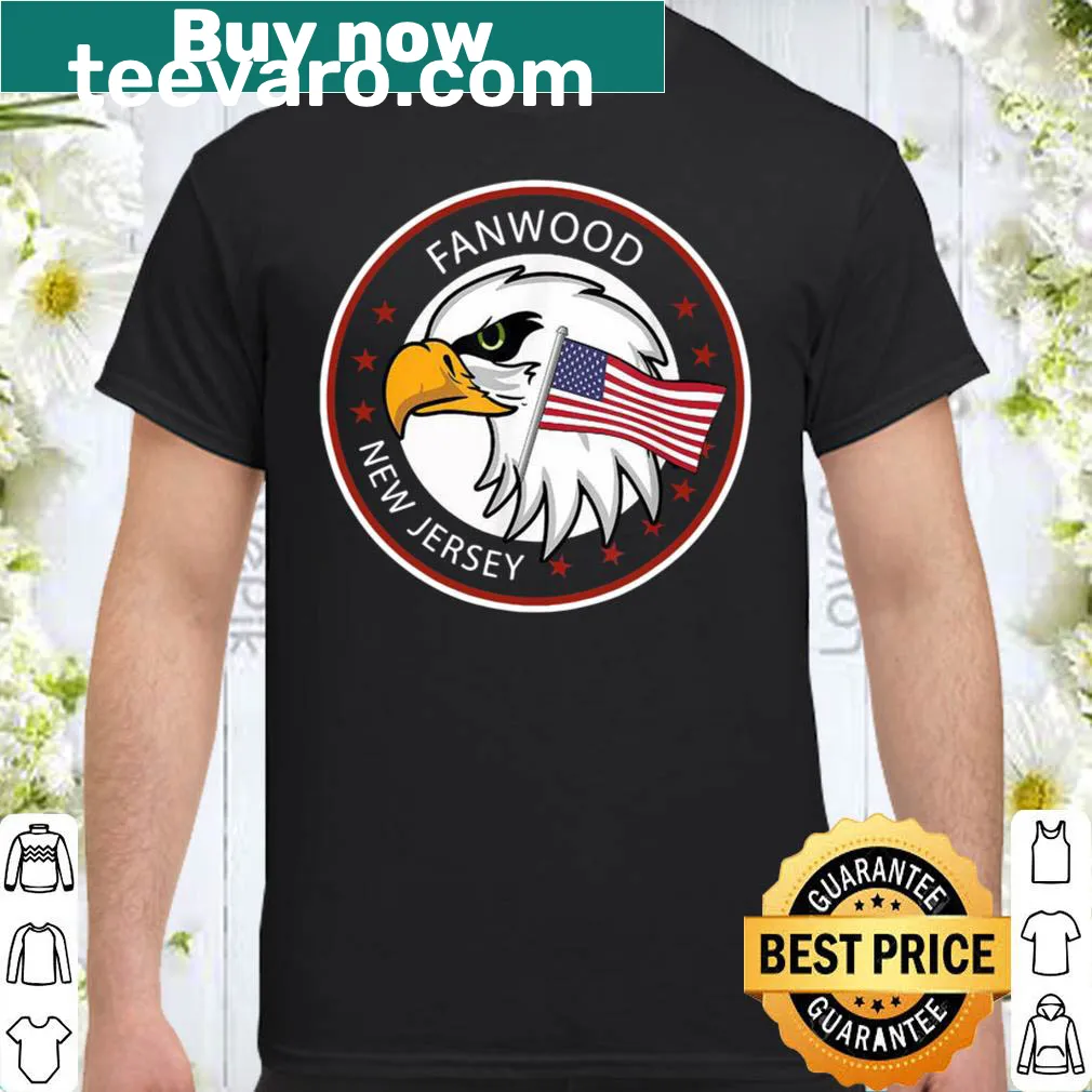 Simple shirt featuring 'Fanwood NJ' prominently.