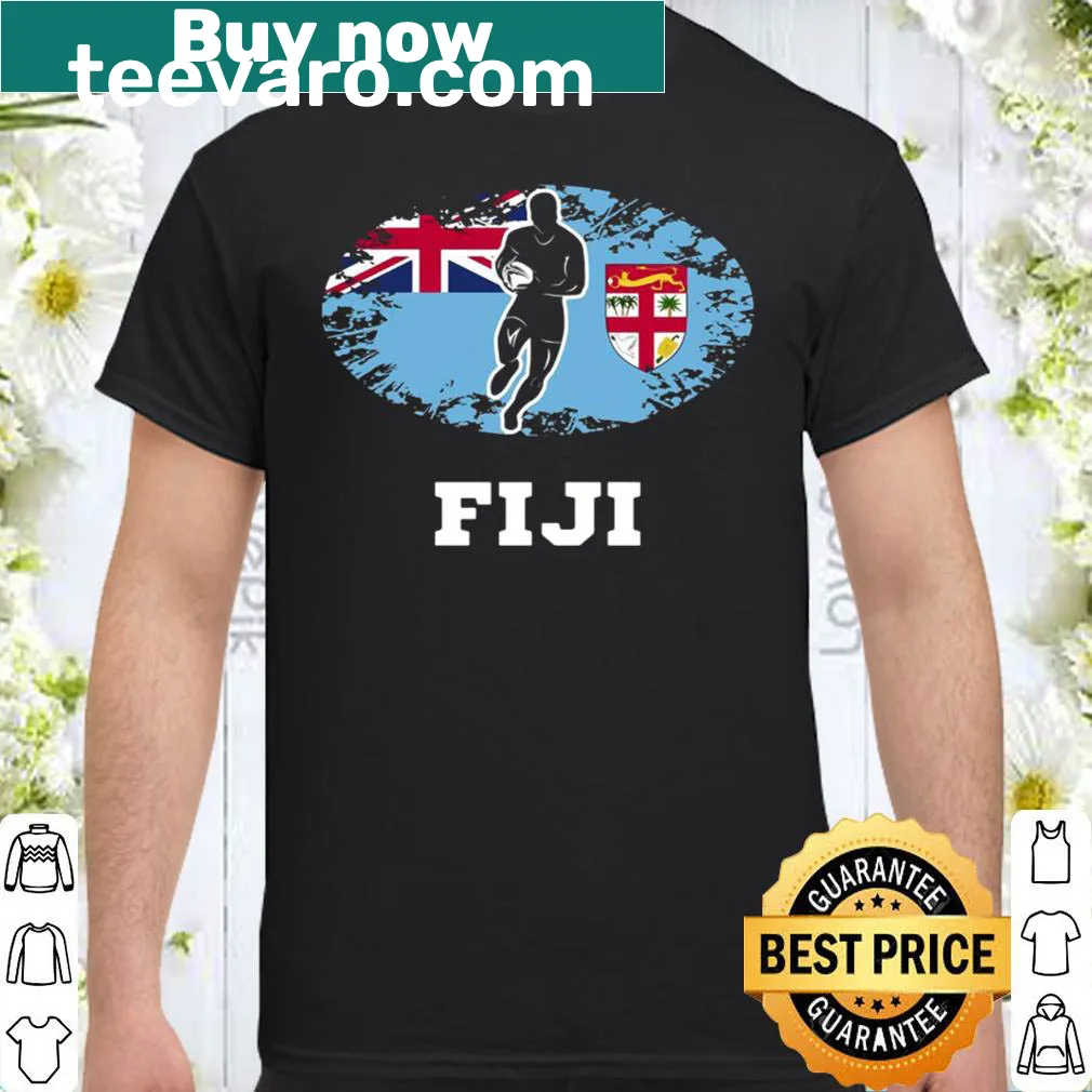 Fiji National Rugby Union Team shirt with the team's name