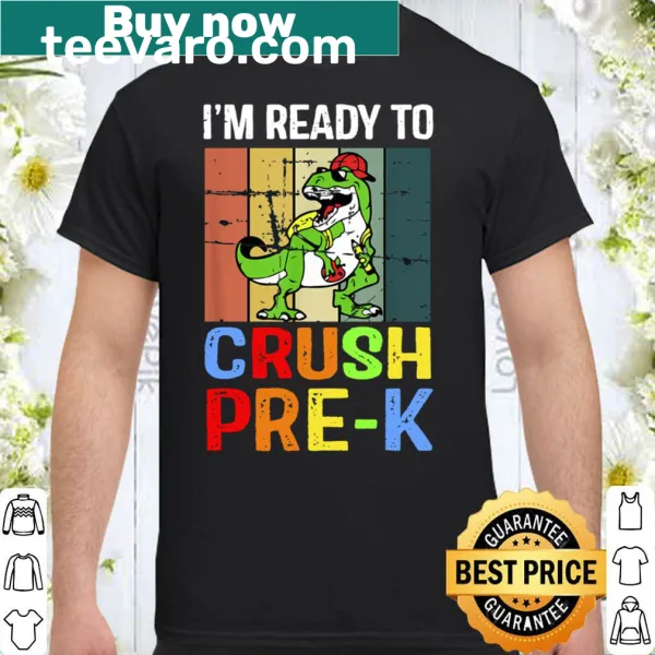 Cute dinosaur T-shirt for preschool boys