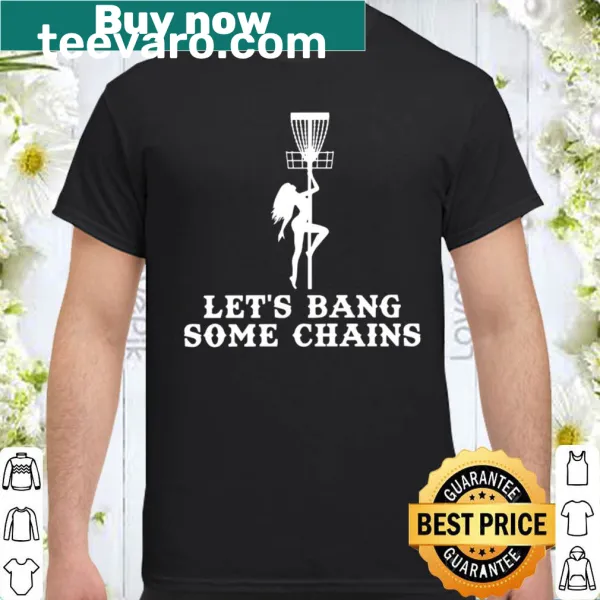 Funny disc golf player shirt with humorous graphic