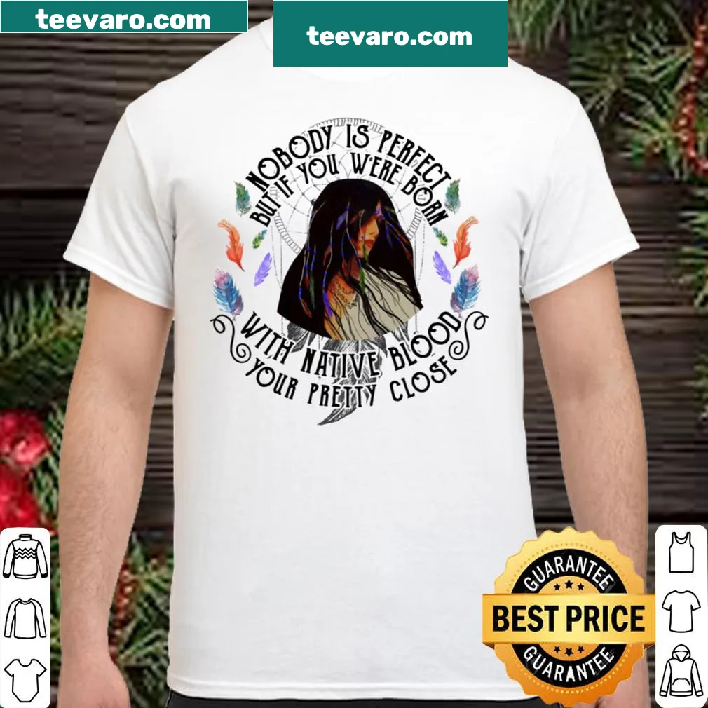 Shirt celebrating native heritage and pride